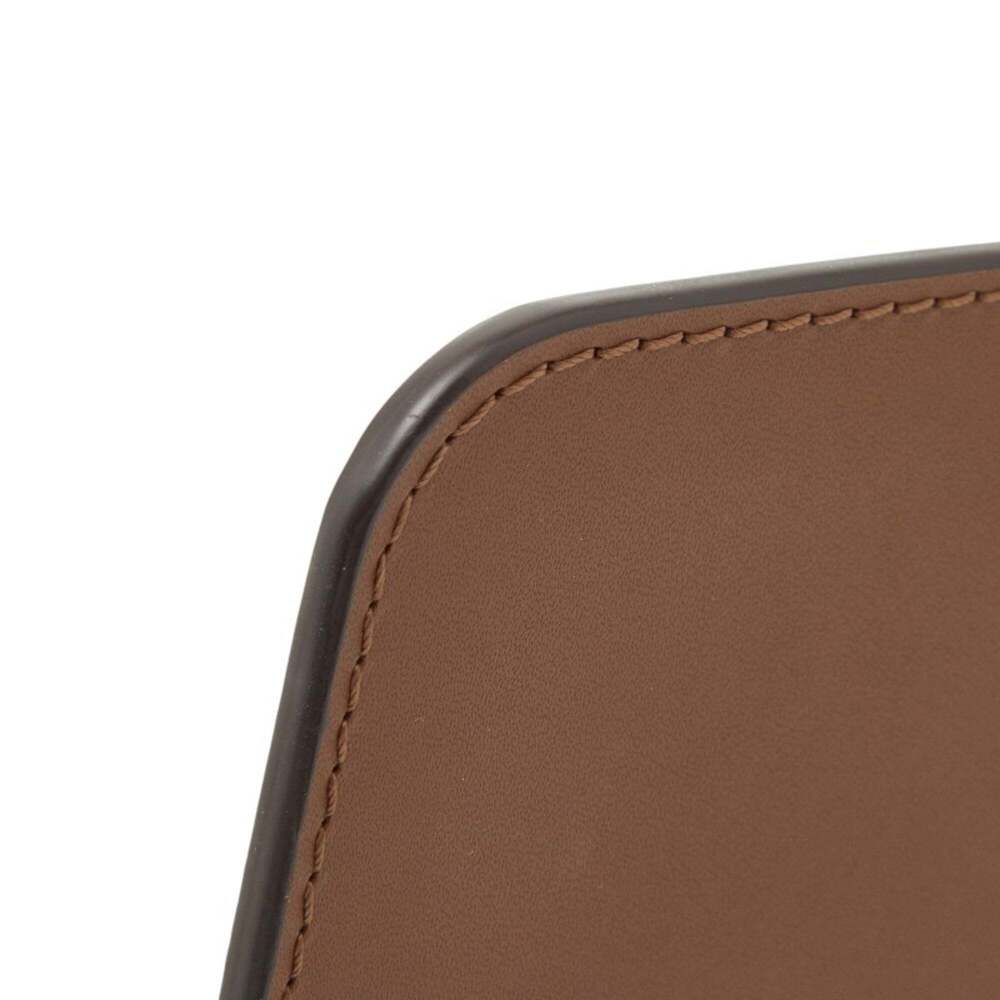LOUIS VUITTON Brown Leather Pouch - Picture 5 of 7